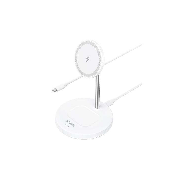 Anker PowerWave Magnetic 2 in 1 Stand Lite - White