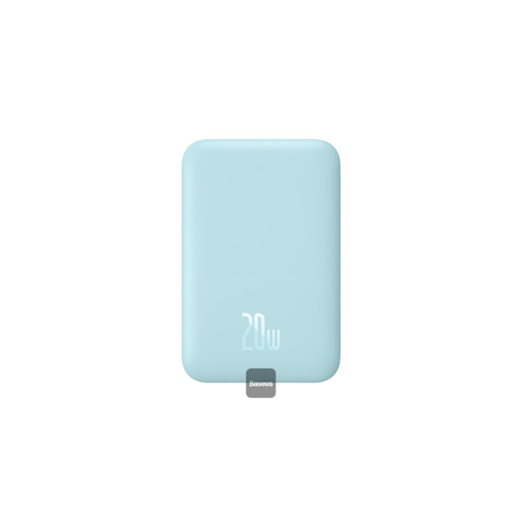 Baseus Power Bank 6000mAh Magnetic Wireless Charging 20W Blue